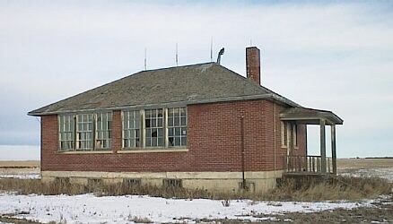 Actonvale School as it was in November 1998.